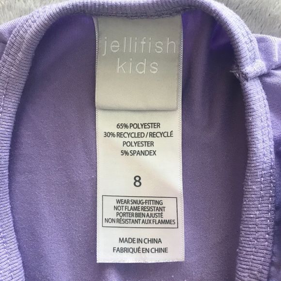 Jellyfish Kids Girls Llama Pajama PJ's‎ Set size 8 Pant Tee 2-Piece Rainbow - Picture 4 of 6